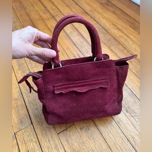 Rebecca Minkoff Burgundy Mini Bag